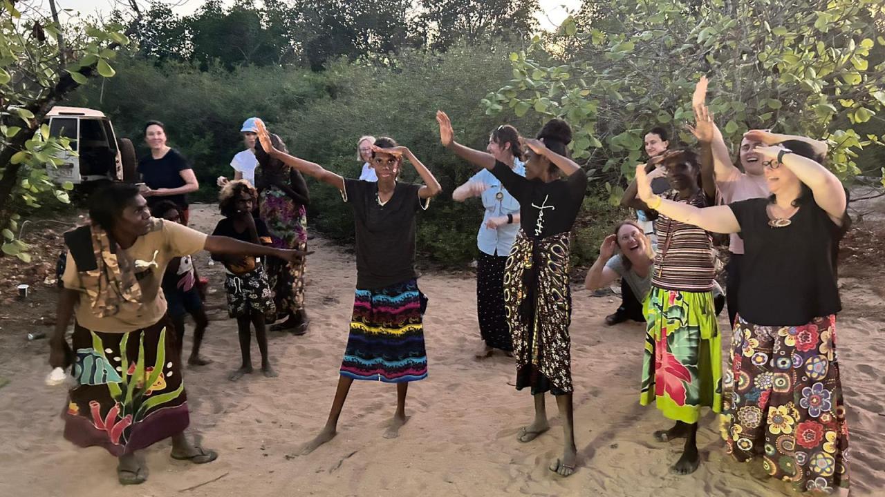 dancing