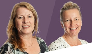 Sue Cross and Lore Saupp-Saunders 