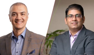 Ashraf Al-Ouf (left), Manoj Saxena (right)